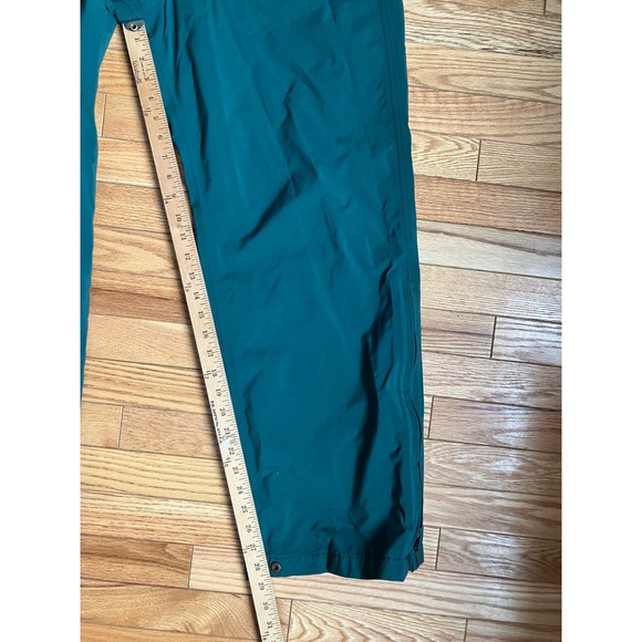 Whitewater Outdoors Gore-Tex Rain Pants Mens Large Teal Green Waterproof Shell - Picture 6 of 9